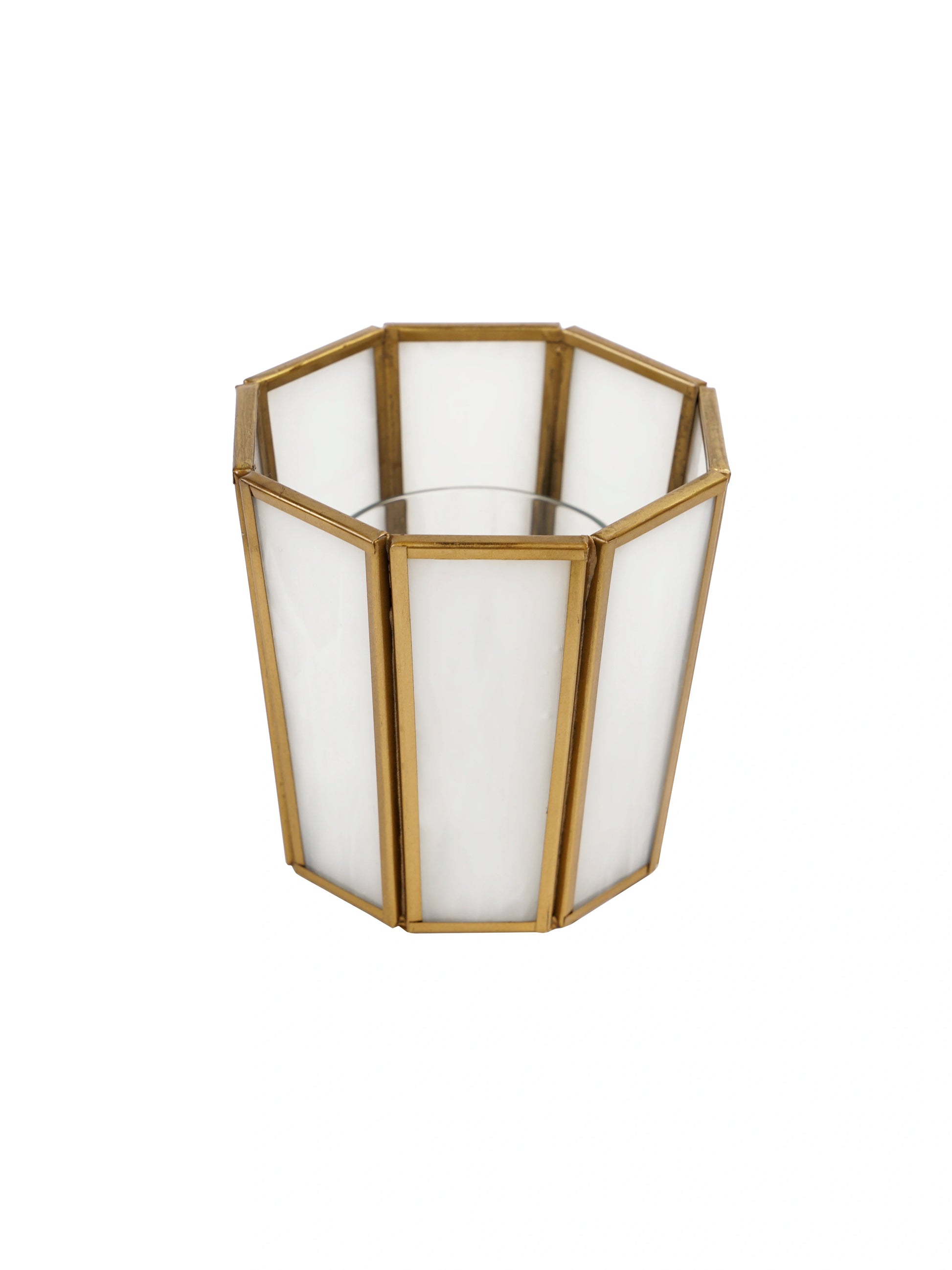 Hexa Linaurea Tealight Candle Holder White - Medium