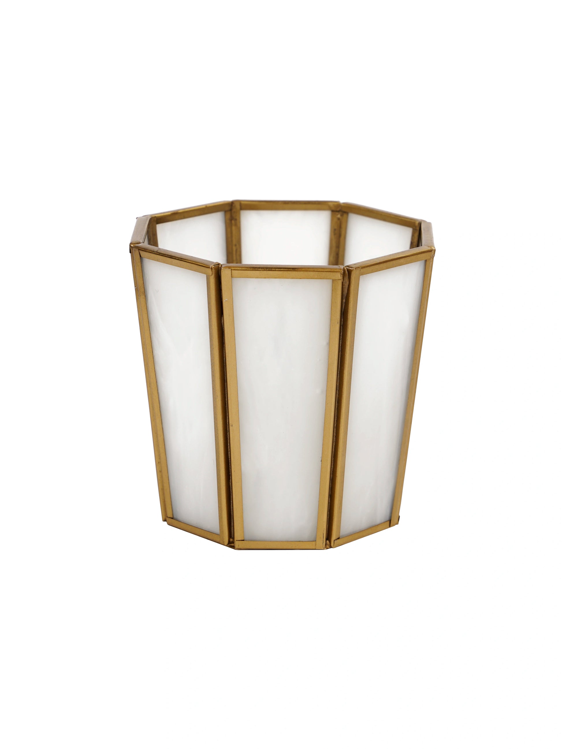 Hexa Linaurea Tealight Candle Holder White - Medium