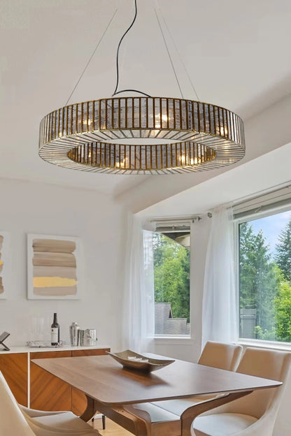 Linaurea Ring Chandelier Antique - ILLUMEA - ILLUMEALightingMedium