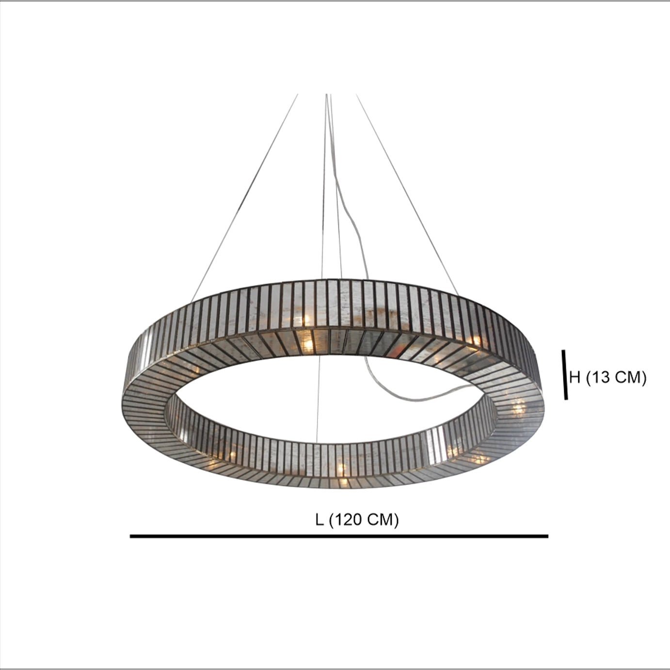Linaurea Ring Chandelier Antique - ILLUMEA - ILLUMEALightingLarge