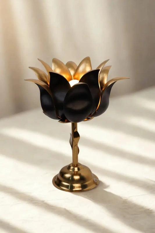 Designer Lotus Bloom Table Lamp