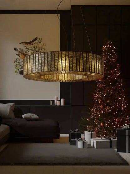 Modern Taper Ring Chandelier by ILLUMEA