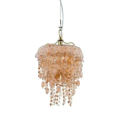 Nora Amber Mini Chandelier - ILLUMEA