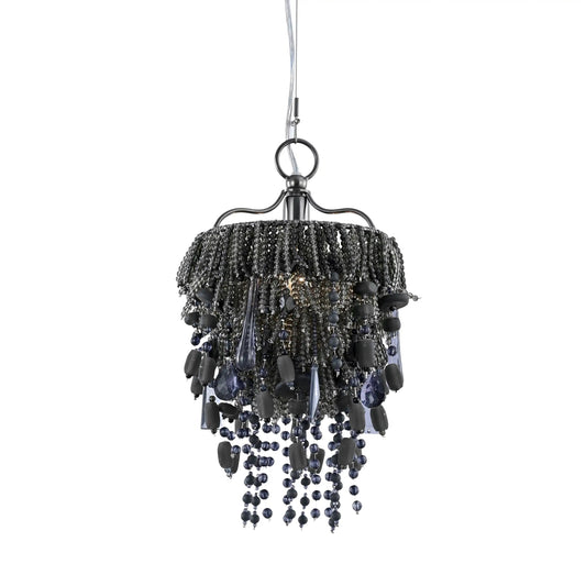 Nora Smoke Grey Mini Chandelier - ILLUMEA - ILLUMEAPendant