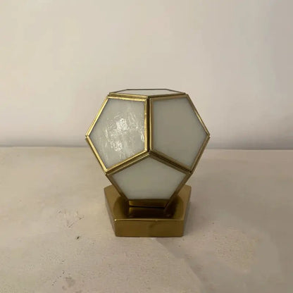 Pentagon Globe Table Lamp