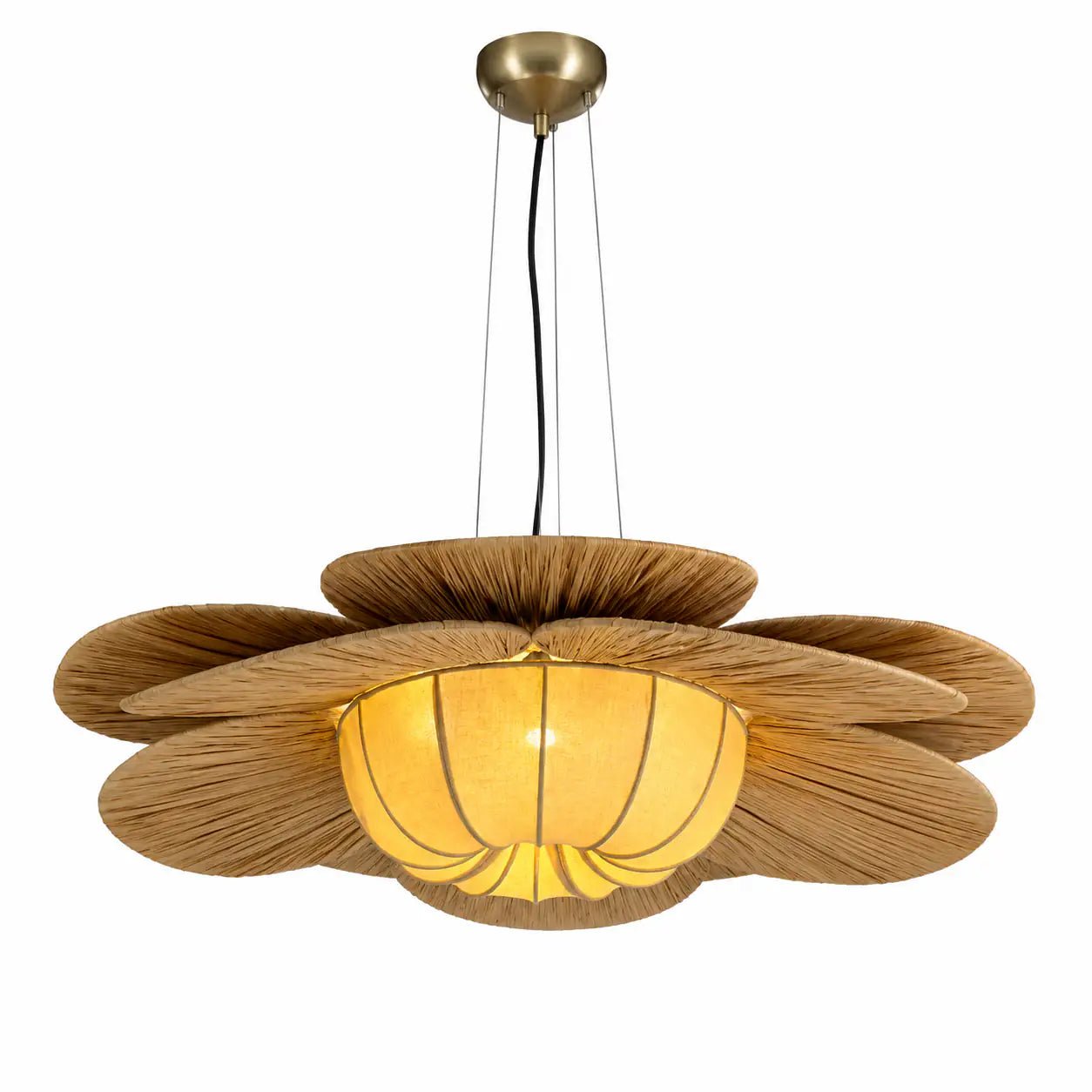  Raffia Pendant Lamp