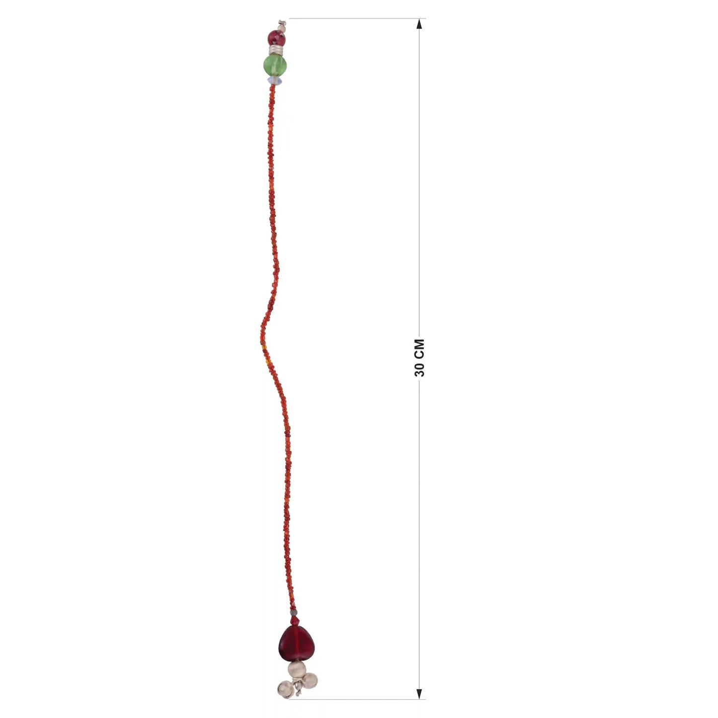 Red Glass Beads Handmade Bookmark - ILLUMEABookmark