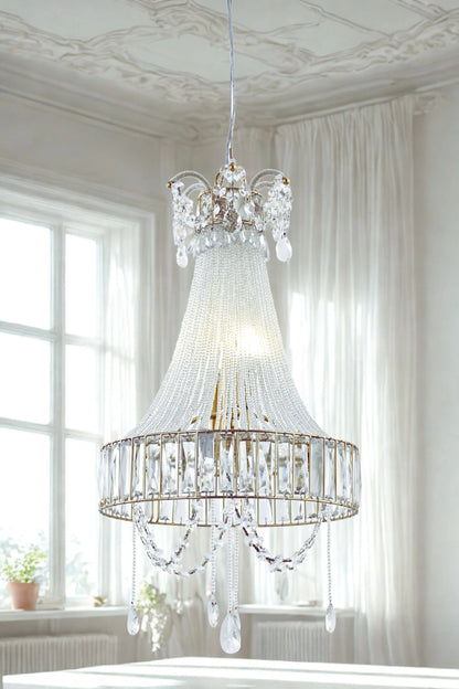 Royale Crystal Glass Chandelier