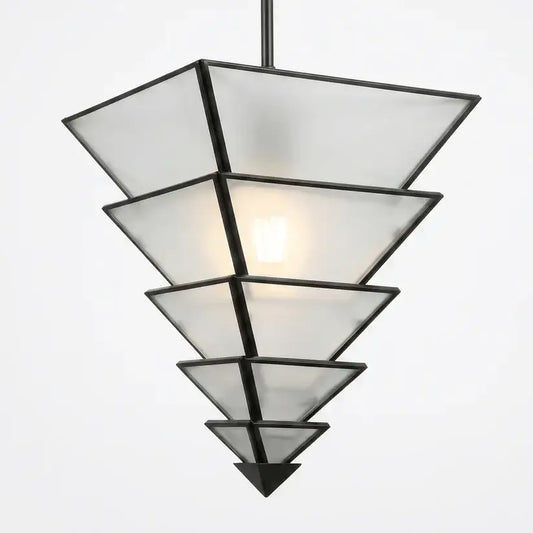taper-glass-pendant-light-with-brass-plated-iron