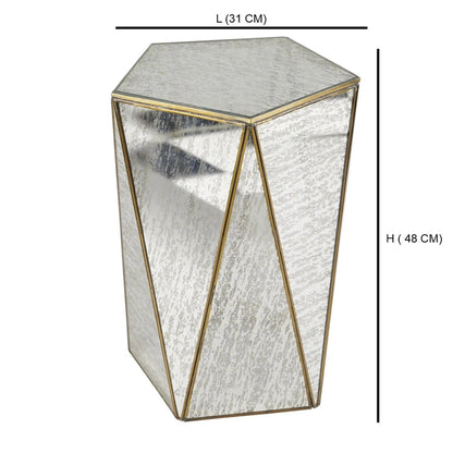 Taper Strip Pentagon Stool - ILLUMEAStool