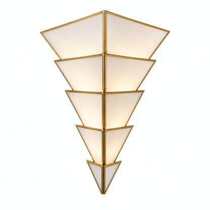 Tapered Glass Wall Lamp