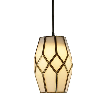 White Brass Pendant Lamp
